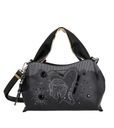 Anekke темно-синяя сумка на руку и через плечо Embroidery Stones Elegant Studio