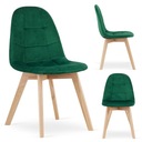 Стул АЛЬФА, обитый бархатом, МОДЕРН