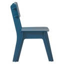 Sobuy Офисный кухонный стул со спинкой Синий декор HFST01-B