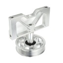 BRACKET WHEELS PULLEY PUMP AIR Z METALOWYM CIRCLE PASOWYM DO 3W  photo 5