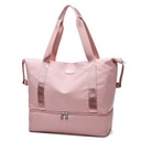 БОЛЬШАЯ ЖЕНСКАЯ СУМКА ДЛЯ ЗАЛА РОЗОВАЯ