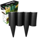 САДОВЫЙ ГАЗОН ПАЛИСАД КРОМКА 2,5 м, ЧЕРНЫЙ