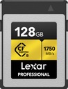 Lexar CFexpress Type B Pro Gold R1750/W1500 128 ГБ