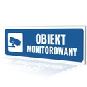 ТАБЛИЧКА НАБЛЮДАЕМАЯ ОБЪЕКТА ЗНАК НАБЛЮДАЕМОГО ОБЪЕКТА ПВХ 10Х30