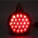 12V СВІТЛО ГАБАРИТНІ LED (СВІТЛОДІОД) 48 CZERWONO-POMARANCZOWYCH ДВОСТОРОННІЙ БОЛТ POJEDY  (17973530719) фото min 12