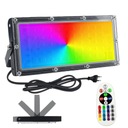 ГАЛОГЕННЫЙ ОТРАЖАТЕЛЬ RGB СВЕТОДИОДНЫЙ ПРОЖЕКТОР 16 ЦВЕТОВ ВЕЧЕРИНКА НАРУЖНАЯ ЛАМПА