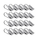 ЗАЖИМЫ ДЛЯ ДУШЕВЫХ ШТОР КРЮЧКИ ДЛЯ ДУШЕВЫХ ШТОР 20 ШТ.