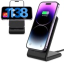 ИНДУКТИВНОЕ ЗАРЯДНОЕ УСТРОЙСТВО ДЛЯ MAGSAFE ДЛЯ IPHONE 12 13 14 15 - РЕЖИМ ОЖИДАНИЯ iOS17