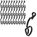 30 ШТ. КРЮЧКИ ДЛЯ СВЕТИЛЬНИКОВ, РОЖДЕСТВЕНСКИХ УКРАШЕНИЙ