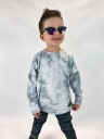 ДЕТСКАЯ БЛУЗКА NUNU С ДЛИННЫМ РУКАВОМ СИНАЯ [Размер: 104/110]