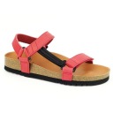 SCHOLL HEAVEN CULTURAL RED PROFILED SANDALS размер 38