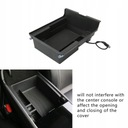 CONSOLE CENTRAL GLOVEBOX TRAY TESLA MODEL 3/Y 