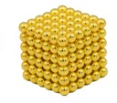 Neocube магнитные блоки золотые шарики 216 5 мм коробка магнитная игрушка
