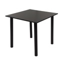 Стол Lugano 80х80 черный