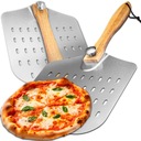 ШТОР ДЛЯ ПИЦЦЫ, СКЛАДНОЙ, ПЕРФОРИРОВАННЫЙ, НЕРЖАВЕЮЩАЯ НЕРЖАВЕЮЩАЯ INOX, ПРОФЕССИОНАЛЬНАЯ
