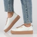 Женская кожаная обувь Белые FILIPPO 6117 Весенние спортивные кроссовки 40