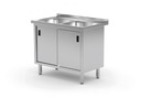 ГАСТРОНОМИЧЕСКИЙ ШКАФ 2 МОЙКИ 110x60