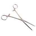 Зажим хирургический прямой для артерий.