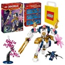 LEGO NINJAGO 71807: ТЕХНОЛОГИЯ ЭЛЕМЕНТАЛЬНЫХ МЕХАНИЗМОВ СОРЫ + ПОДАРОЧНАЯ СУМКА