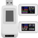 WOLTOMIERZ CYFROWY USB MIERNIK TESTER NAPIĘCIA AMPEROMIERZ WATOMIERZ LCD