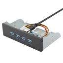 Передняя часть Внутренняя передняя панель 4x USB3.0 5.25