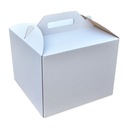 Коробка для торта картонная 26х26х25 см - 10 шт.