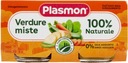 Овощной ужин, Verdure miste 2x 80г - Плазмон