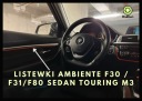 Накладки на бампер BMW F30/F31/F80 Sedan/Touring/M3 – 3D-печать, Premium Design