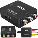 Конвертер сигналов из HDMI в AV Конвертер видео и аудио FULL HD PAL/NTSC