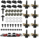 BOULONS VERS CARROSSERIE 80 PCS ALUMINIUM NOIR RÉPARATION BLACHARSKAphoto 15