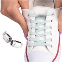 ELASTYCZNE płaskie sznurówki SULPO z brokatem