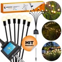 СОЛНЕЧНАЯ САДОВАЯ ЛАМПА ШАРОВЫЕ СВЕТИЛЬНИКИ ДЕКОРАТИВНОЕ СВЕТОДИОДНОЕ ОСВЕЩЕНИЕ 2 ШТ.