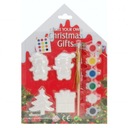 х4 РОЖДЕСТВЕНСКИЕ КУЛОНЫ ДЛЯ ПОКРАСКИ КЕРАМИКИ своими руками