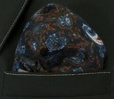 Мужской нагрудный платок Chattier коричнево-темно-синего цвета