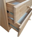 Nočný stolík bukový drevený so zásuvkami nočný stolík 50x 33 x60 cm Značka iná