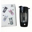 Шейкери, Пляшки З Водою 600 Мл Чорний Шейк 600Ml 1200Mah