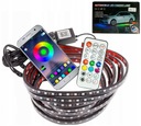 OŚWIETLENIE PODWOZIA NEONY POD SAMOCHÓD LED 2x90cm 2x120cm LISTWY RGB PILOT