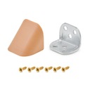 МЕБЕЛЬНЫЙ УГОЛ 4 ШТ. СОЕДИНИТЕЛЬ КОМАНДОРЕК ОЛЬХА