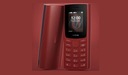 Mobilný telefón Nokia 105 2023 DualSIM PL červená Interná pamäť 4 MB