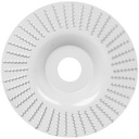 АБРАЗИВНЫЙ ШЛИФОВАЛЬНЫЙ ДИСК ДЛЯ ШЛИФОВАНИЯ ДЕРЕВА, ПЛОСКИЙ РАШПИЛЬ 125 мм