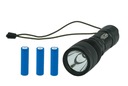 Фонарик Tecline LED US-13, 8Вт, 800лм+3 батарейки