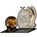 СОЛНЕЧНАЯ СВЕТОДИОДНАЯ ГРАФИКА, БОЛЬШАЯ СТАТУЭТКА ДЛЯ КЛАДБИЩА, МОГИЛЫ