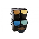 Набор из 4 контейнеров + MINI для сортировки мусора