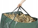 САДОВАЯ КОРЗИНА ОБЪЕМОМ 120 Л, СКЛАДЫВАЕМАЯ В МЕШОК ДЛЯ ЛИСТЬЕВОЙ ТРАВЫ