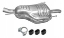 Концевой глушитель Opel Astra G двиг. 1.4+1.6 от 03+комплект