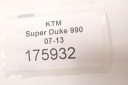 KTM СУПЕР DUKE 990 R 07-13 ЛАНЦЮГ 525 XS0 ЗІРОЧКИ ПРИВІД  (17264690708) фото min 8