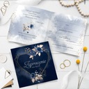 Свадебные приглашения ГОТОВЫЕ к свадьбе в конверте S7