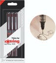 3 шт. ROTRING Tikky фломастер 0,1 0,3 0,5