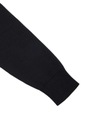 Мужской черный хлопковый свитер с круглым вырезом Próchnik PM5 L