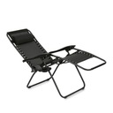 Складной гравитационный BEACH CHAIR CHAIR GARDEN CHAIR для террасы и балкона, ЧЕРНЫЙ